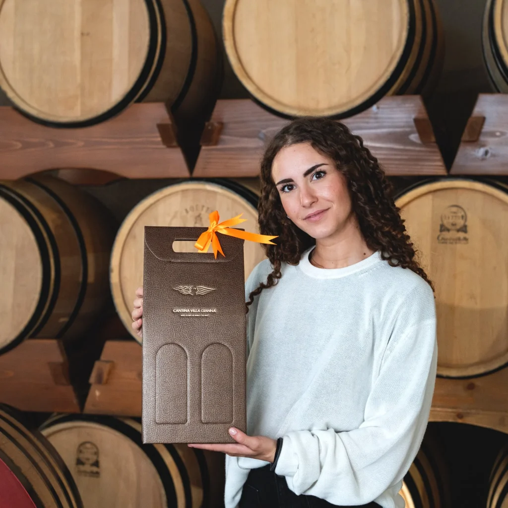 Confezione regalo per gli ospiti Cantina Villa Gianna